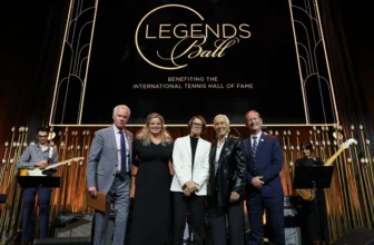 Mary Carillo Receives Official International Tennis Hall of Fame Ring at Legends Ball
